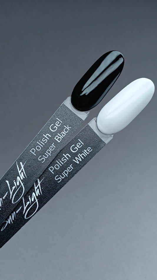 Super White Gel Laky (HEMA-TPO free)