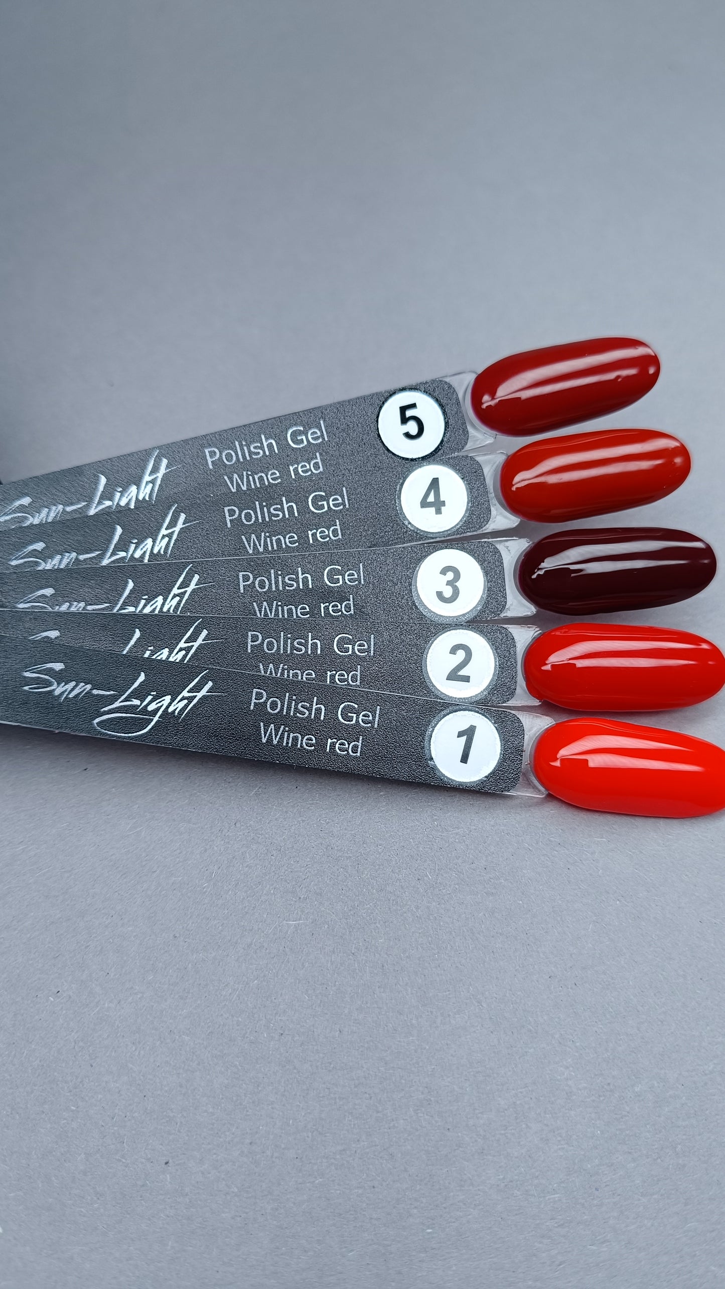Wine Red Gel Laky (HEMA-TPO free)