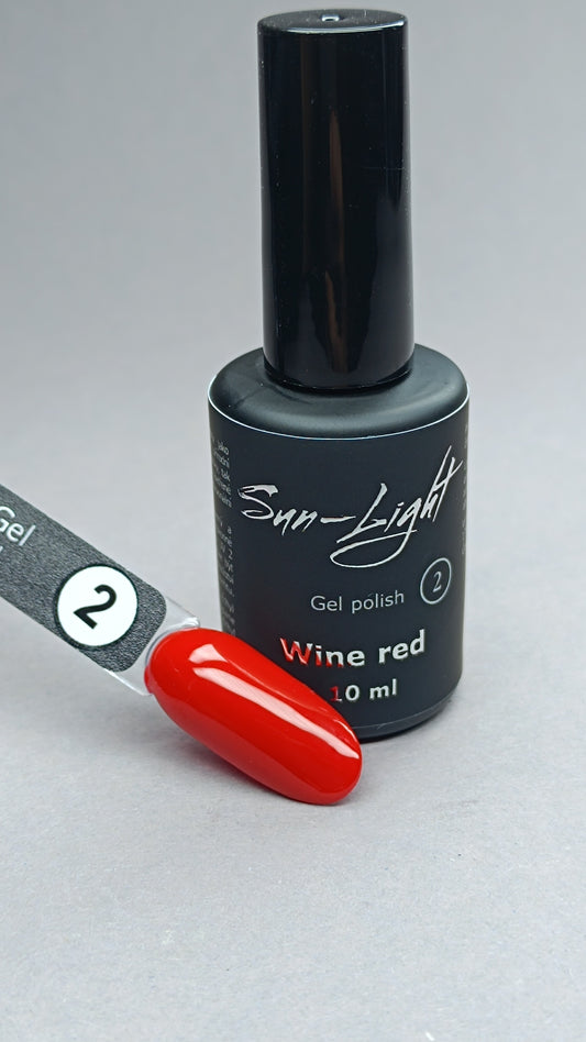 Wine Red Gel Laky (HEMA-TPO free)