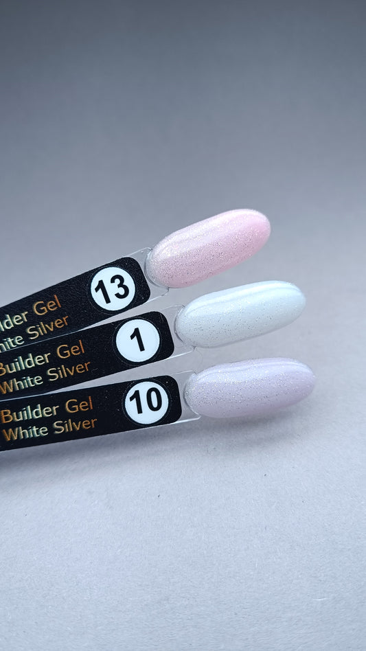 White Silver Builder Gel(HEMA-TPO free)