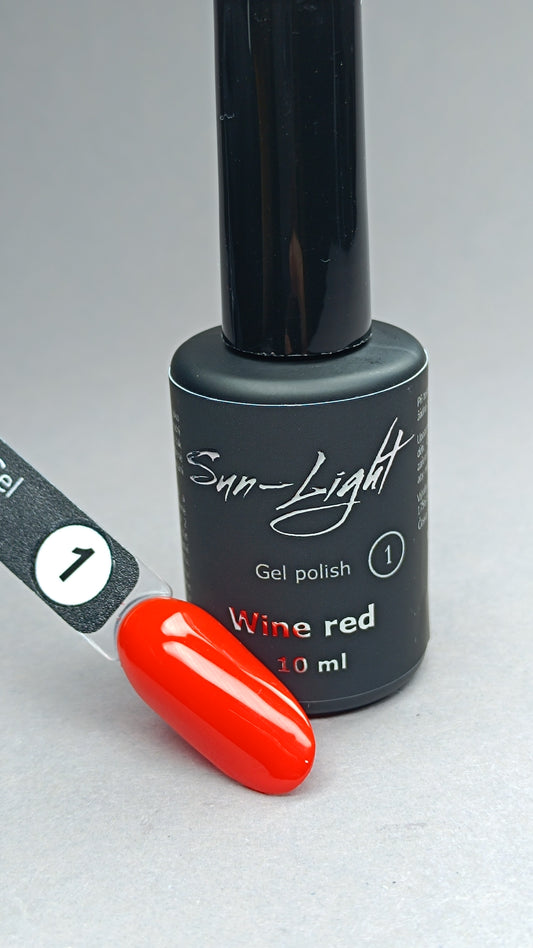 Wine Red Gel Laky (HEMA-TPO free)