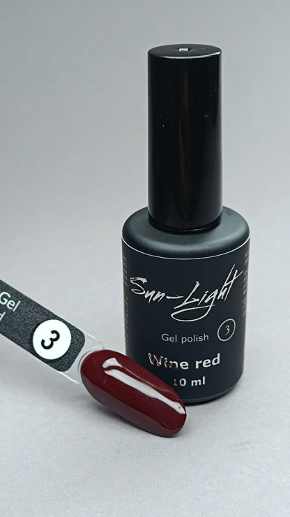 Wine Red Gel Laky (HEMA-TPO free)
