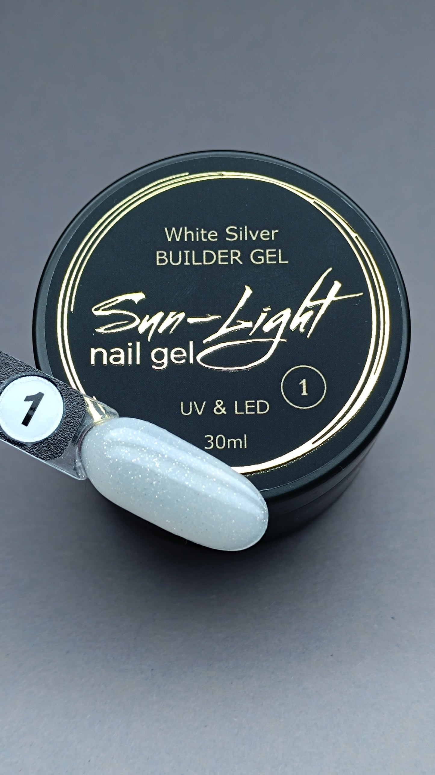 White Silver Builder Gel(HEMA-TPO free)