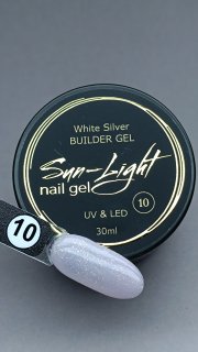 White Silver Builder Gel(HEMA-TPO free)