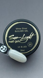 White Silver Builder Gel(HEMA-TPO free)