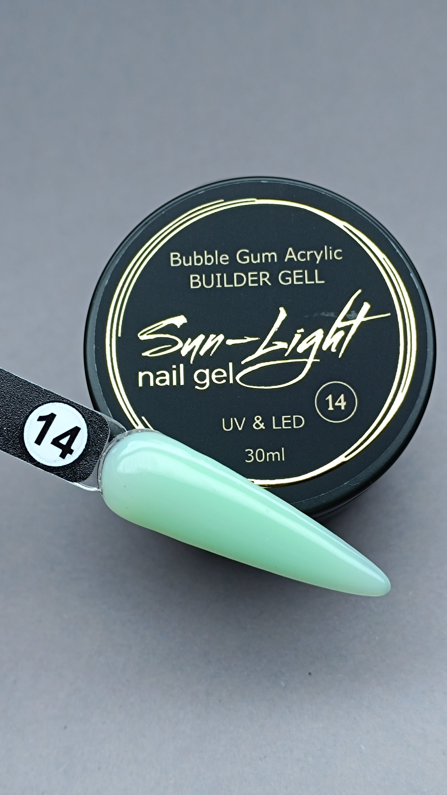 Bubble Gum Acrylic Builder Gel (HEMA-TPO free)