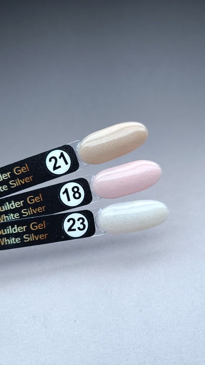 White Silver Builder Gel(HEMA-TPO free)