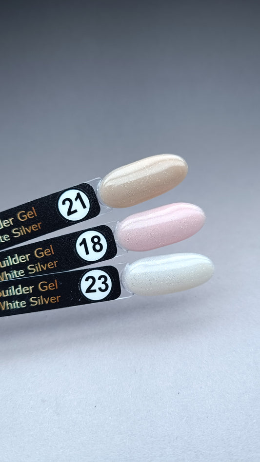 White Silver Builder Gel(HEMA-TPO free)