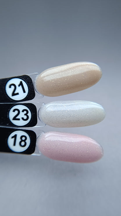 White Silver Builder Gel(HEMA-TPO free)