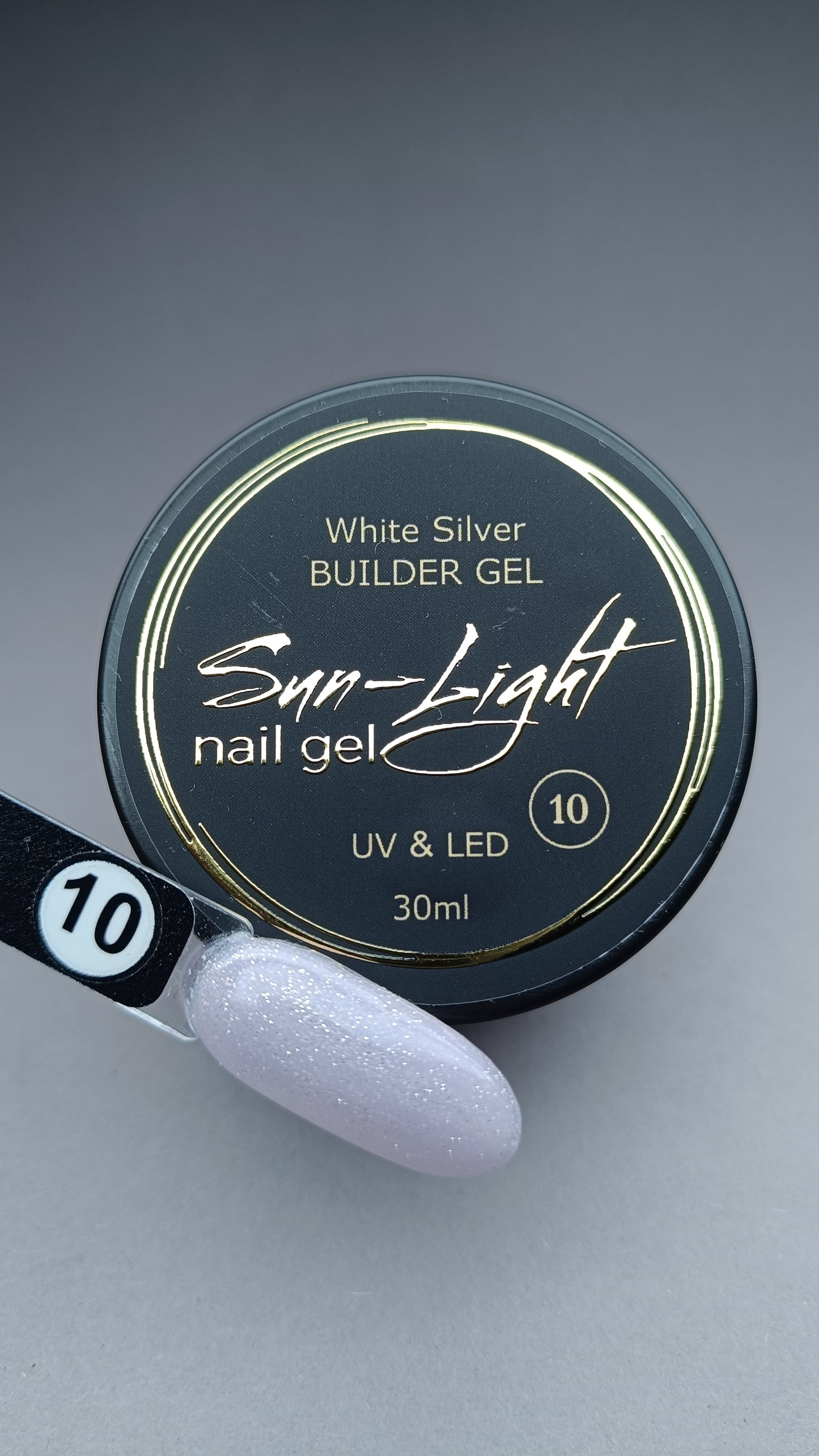 White Silver Builder Gel(HEMA-TPO free)