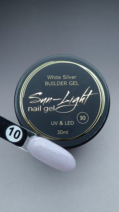 White Silver Builder Gel(HEMA-TPO free)