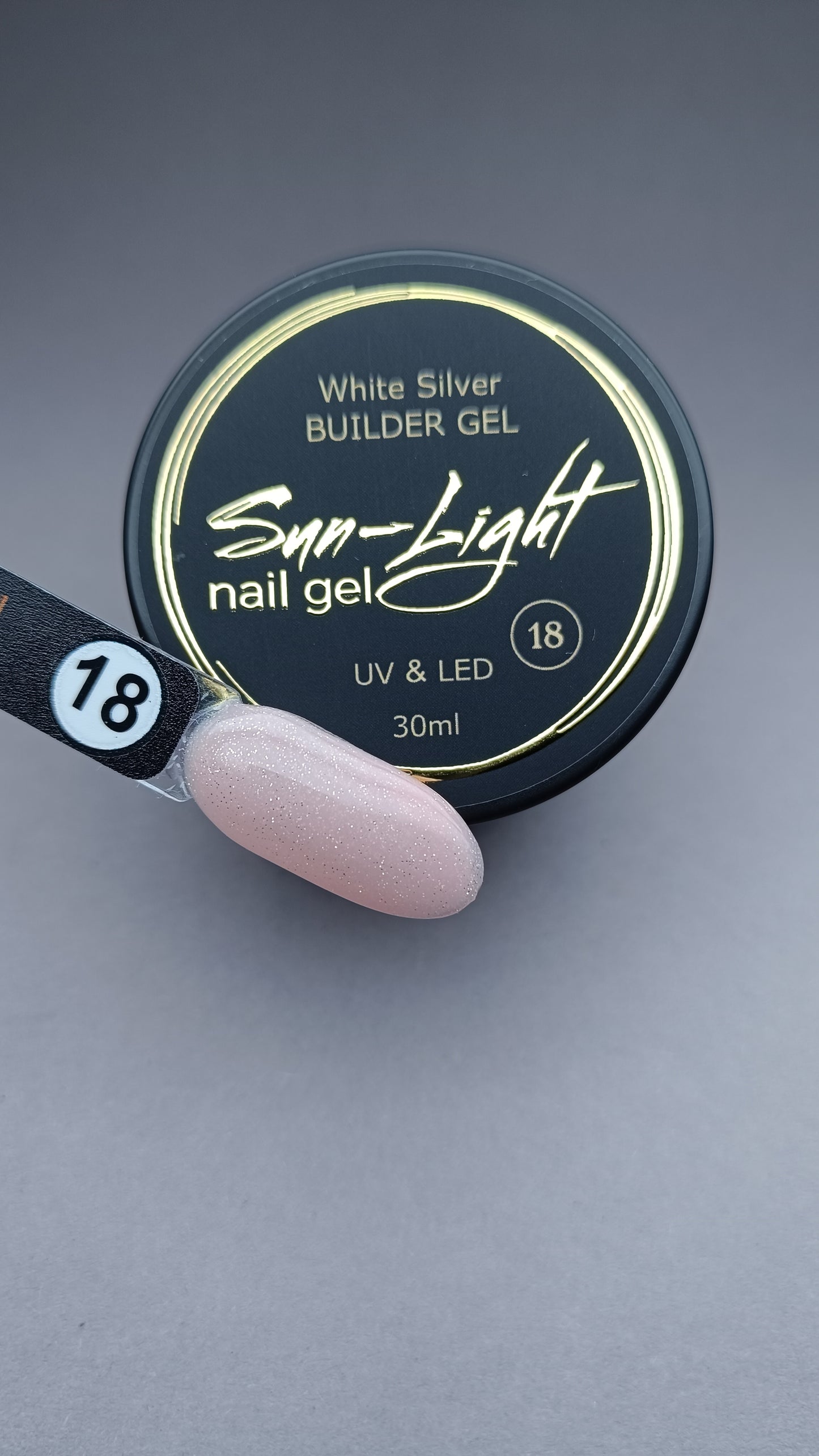 White Silver Builder Gel(HEMA-TPO free)