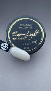 White Silver Builder Gel(HEMA-TPO free)