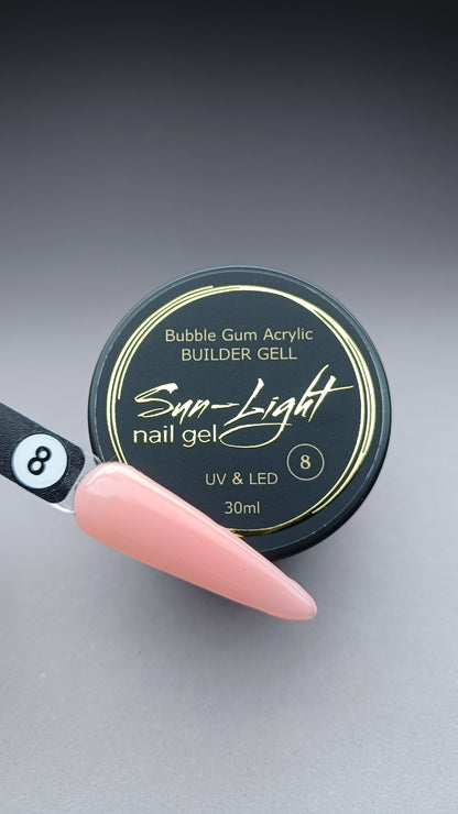 Bubble Gum Acrylic Builder Gel (HEMA-TPO free)